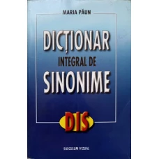 DICTIONAR INTEGRAL DE SINONIME