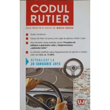 CODUL RUTIER, ACTUALIZAT LA 20 IANUARIE 2015