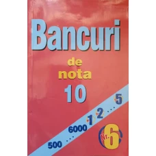 BANCURI DE NOTA 10 VOL.6