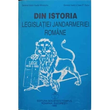 DIN ISTORIA LEGISLATIEI JANDARMERIEI ROMANE
