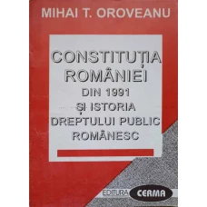 CONSTITUTIA ROMANIEI DIN 1991 SI ISTORIA DREPTULUI PUBLIC ROMANESC