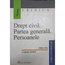 DREPT CIVIL. PARTEA GENERALA. PERSOANELE