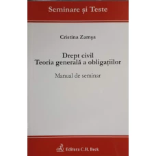 DREPT CIVIL. TEORIA GENERALA A OBLIGATIILOR, MANUAL DE SEMINAR