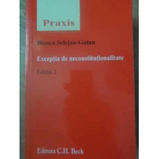 EXCEPTIA DE NECONSTITUTIONALITATE