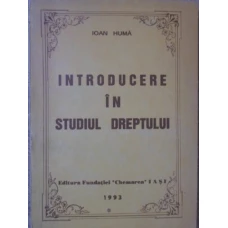 INTRIDUCERE IN STUDIUL DREPTULUI