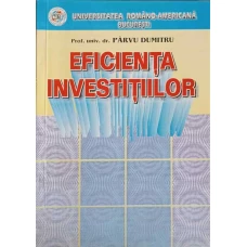 EFICIENTA INVESTITIILOR