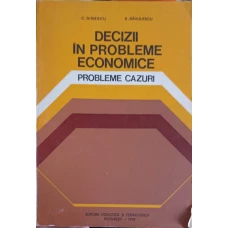 DECIZII IN PROBLEME ECONOMICE. PROBLEME CAZURI
