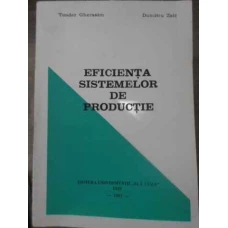 EFICIENTA SISTEMELOR DE PRODUCTIE