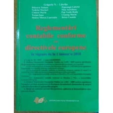 REGLEMENTARI CONTABILE CONFORME CU DIRECTIVELE EUROPENE IN VIGOARE DE LA 1 IANUARIE 2010