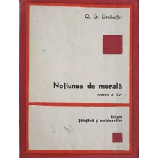 NOTIUNEA DE MORALA. PARTEA A II-A