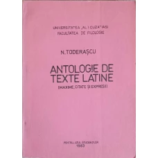 ANTOLOGIE TEXTE LATINE