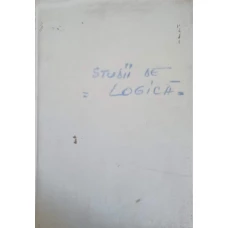STUDII DE LOGICA