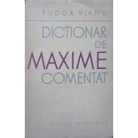 DICTIONAR DE MAXIME COMENTAT