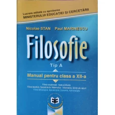 FILOSOFIE, TIP A MANUAL PENTRU CLASA A XII-A