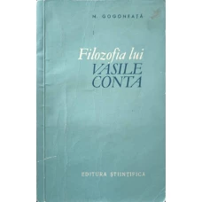 FILOZOFIA LUI VASILE CONTA