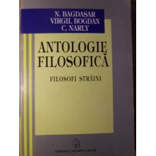 ANTOLOGIE FILOSOFICA. FILOSOFI STRAINI