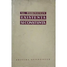 EXISTENTA SI CONSTIINTA
