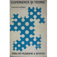 EXPERIENTA SI TEORIE. ESEU DE FILOZOFIE A STIINTEI