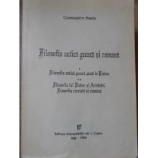 FILOSOFIA ANTICA GREACA SI ROMANA. FILOSOFIA ANTICA GREACA PANA LA PLATON