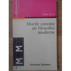 MARILE CURENTE ALE FILOSOFIEI MODERNE