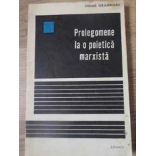 PROLEGOMENE LA O POETICA MARXISTA