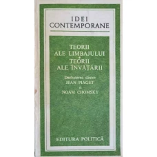 TEORII ALE LIMBAJULUI. TEORII ALE INVATARII