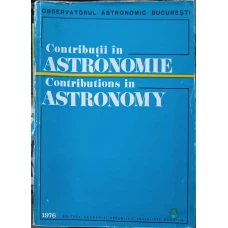 CONTRIBUTII IN ASTRONOMIE. OBSERVATORUL ASTRONOMIC BUCURESTI