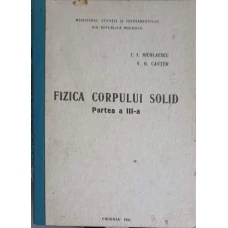 FIZICA CORPULUI SOLID PARTEA 3