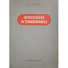 INTRODUCERE IN TERMODINAMICA