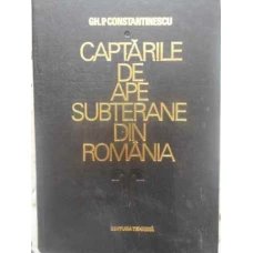 CAPTARILE DE APE SUBTERANE DIN ROMANIA