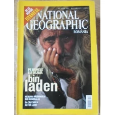 NATIONAL GEOGRAPHIC ROMANIA, DECEMBRIE 2004. PE URMELE LUI OSAMA BIN LADEN