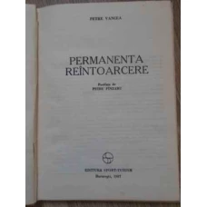PERMANENTA REINTOARCERE JURNAL DE CALATORII