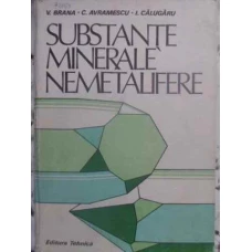 SUBSTANTE MINERALE NEMETALIFERE