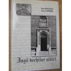 IASII VECHILOR ZIDIRI PANA LA 1821 (CU DEDICATIE CATRE DAN HATMANU)