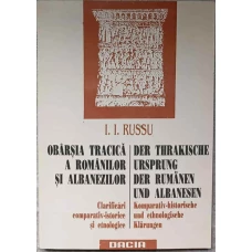 OBARSIA TRACICA A ROMANILOR SI ALBANEZILOR. EDITIE BILINGVA