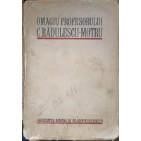 OMAGIU PROFESORULUI C. RADULESCU-MOTRU