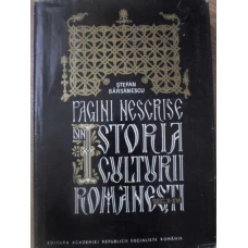 PAGINI NESCRISE DIN ISTORIA CULTURII ROMANESTI SEC. X-XVI