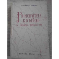 PRINCIPATELE ROMANE LA INCEPUTUL SECOLULUI XIX