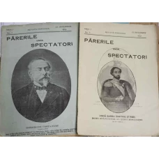 REVISTA PERIODICA. PARERILE UNOR SPECTATORI NR. 5, 7