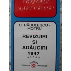 REVIZUIRI SI ADAUGIRI VOL.5 1947