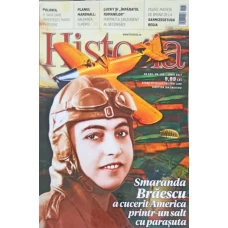 REVISTA HISTORIA NR.185/2017: SMARANDA BRAESCU A CUCERIT AMERICA PRINTR-UN SALT CU PARASUTA