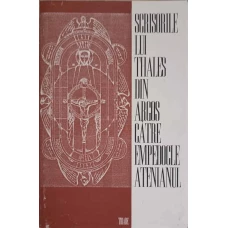 SCRISORILE LUI THALES DIN ARGOS CATRE EMPEDOCLE ATENIANUL