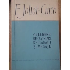 CULEGERE DE CUVANTARI, DECLARATII SI MESAJE