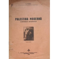 PALESTINA MODERNA. CONFERINTA GEOGRAFICA