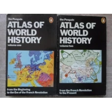 THE PENGUIN ATLAS OF WORLD HISTORY VOL.1-2 FROM THE BEGINNING TO THE PRESENT