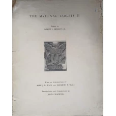 TRANSACTIONS OF THE AMERICAN PHILOSOPHICAL SOCIETY. THE MYCENAE TABLETS VOL.2