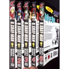 D. GRAY-MAN. SHONEN JUMP VOL.1-4, 6
