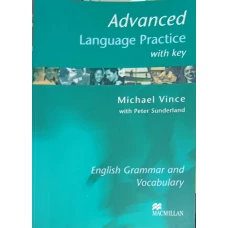 ENGLISH GRAMMAR AND VOCABULARY. ADVANCED LANGUAGE PRACTICE WITH KEY