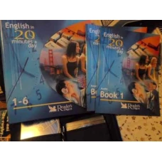 ENGLISH IN 20 MINUTES A DAY 1-6 NOU. ENGLEZA DIN MERS (SET COMPLET: TRUSA CU CARTE, CAIETE, 6 CD-URI