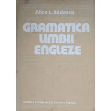 GRAMATICA LIMBII ENGLEZE